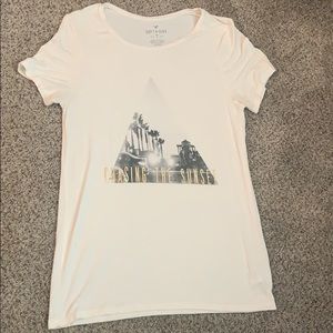 over sized graphic t